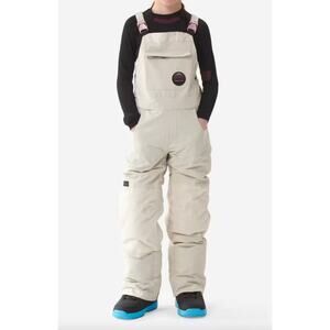 DECATHLON Dreamscape SNB BIB 500 Beige Girls Jumpsuit Salopettes Size 12 NEW